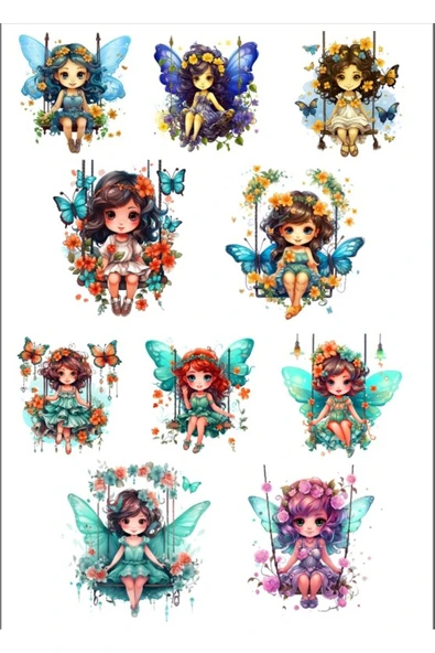 Peri Sticker Set -2 ürün görseli 1