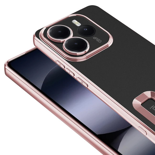 Zipax  Xiaomi Redmi Note 14 4G Kılıf Silikon Kenarları Lazer Renkli Zr-Omega ürün görseli 1