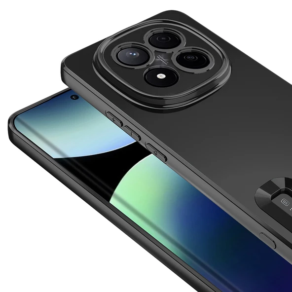 Zipax  Xiaomi Redmi Note 14 Pro 5G Kılıf Silikon Kenarları Lazer Renkli Zr-Omega ürün görseli 1