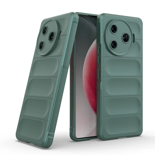 Zipax  Tecno Spark 30 Pro Kılıf Kasisli Silikon Zr-Etnik ürün görseli 1