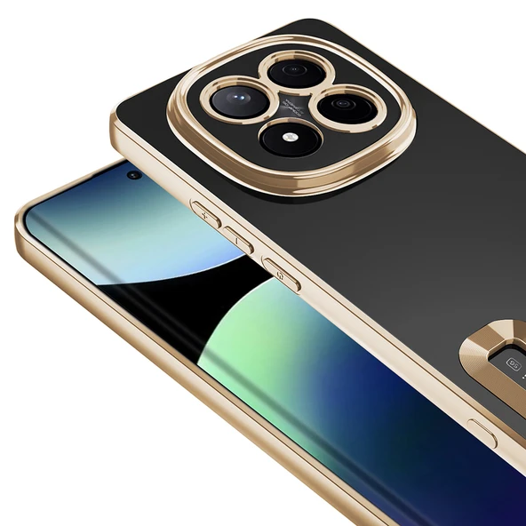 Zipax  Xiaomi Redmi Note 14 Pro 4G Kılıf Silikon Kenarları Lazer Renkli Zr-Omega ürün görseli 1