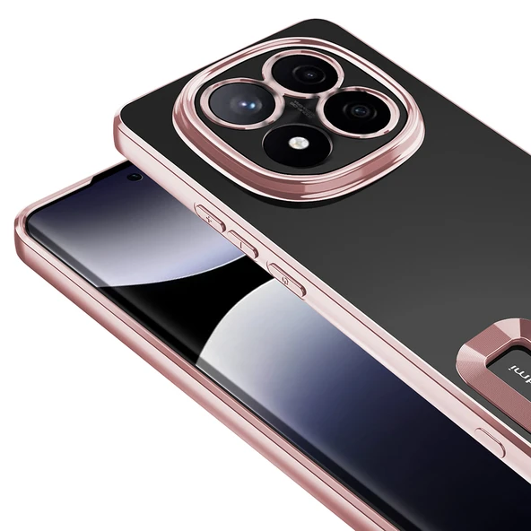 Zipax  Xiaomi Poco X7 Kılıf Silikon Kenarları Lazer Renkli Zr-Omega ürün görseli 1