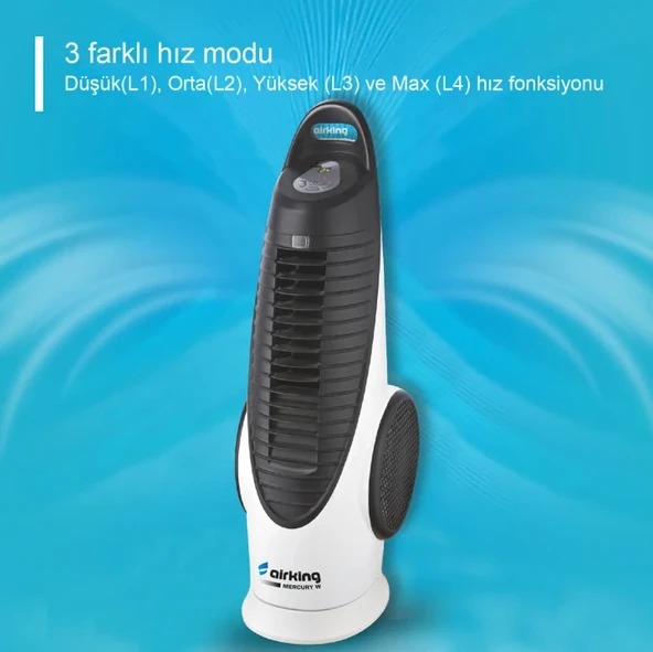 Airking Mercury W Smart Kule Vantilatör - Resim 4