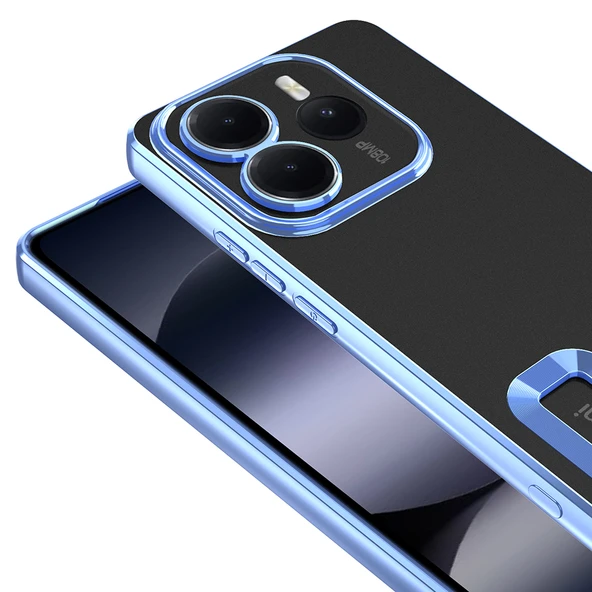 Zipax  Xiaomi Redmi Note 14 5G Kılıf Silikon Kenarları Lazer Renkli Zr-Omega ürün görseli 1
