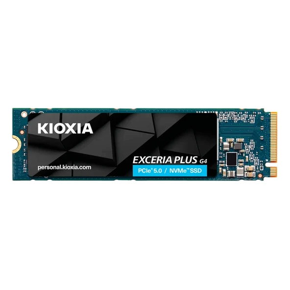 Kioxia Exceria Plus G4 LVD10Z002TG8 2TB (10000/8200MB/s) M.2 2280 PCIe 5.0 NVMe SSD ürün görseli 1