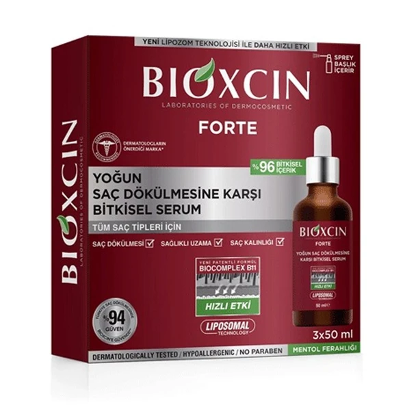 Bioxcin Fort Serum 50 ml 3lü ürün görseli 1