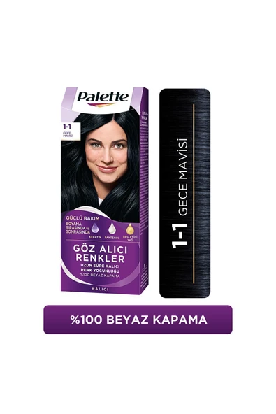 Palette Göz Alıcı Renkler No:1/1 Gece Mavisi ürün görseli 1