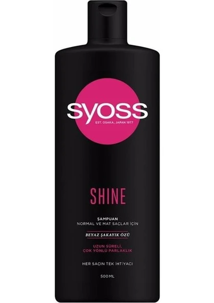 Syoss Shine Şampuan 500 Ml ürün görseli 1