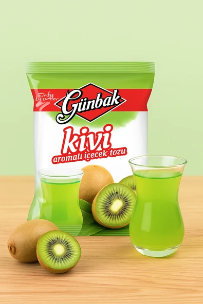 Günbak Kivi Aromalı Toz İçecek 250 Gr ürün görseli 1