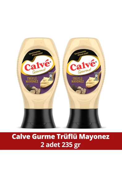 Calve Gurme Mayonez Serisi Trüflü Mayonez 235g X2 Adet ürün görseli 1