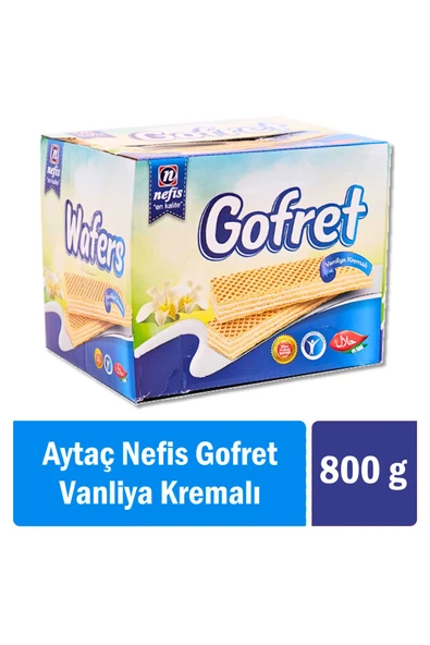 Aytaç Nefis Gofret Vanilya Kremalı 800 gr ürün görseli 1