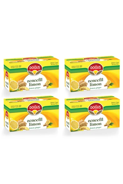 Doğuş Zencefil Limon Çayı X 4 Adet ürün görseli 1