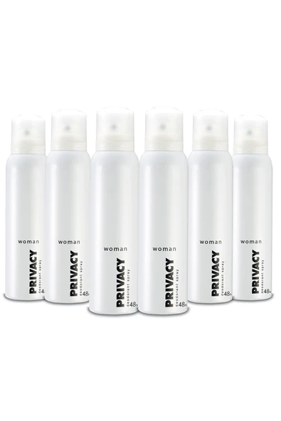 Privacy Women Kadın Deodorant 6x150ml ürün görseli 1