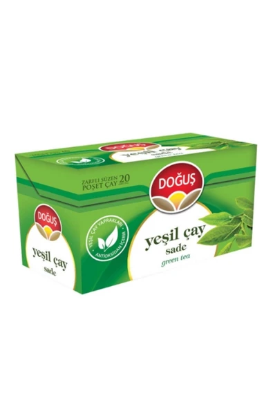 Doğuş Sade Yeşil Çay 20'li 35 Gr. (BİTKİ ÇAYI) (4'LÜ) ürün görseli 1