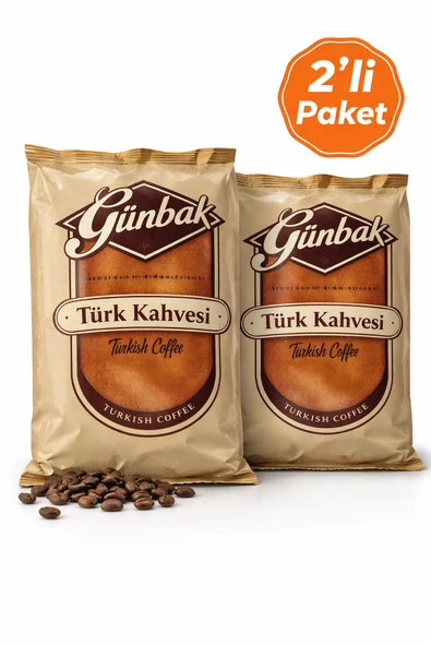 Günbak Türk Kahvesi 500 Gr x 2 Adet ürün görseli 1