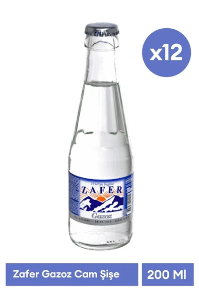 Zafer Gazoz Sade 12x200ML ürün görseli 1