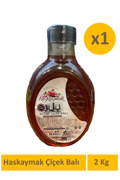 Haskaymak 2 Kg Süzme Çicek Bal ürün görseli 1