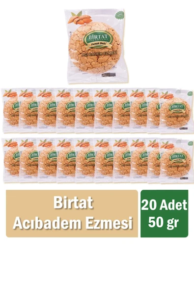 Birtat Acıbadem Ezmesi 50 gr X 20 Adet ürün görseli 1