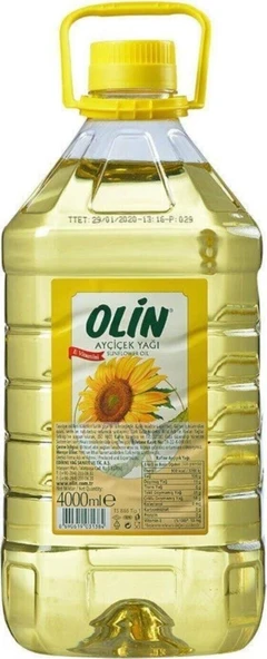 Olin Ayçiçek Yağı 4 lt ürün görseli 1
