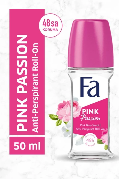 Fa Pink Passion Roll-on X 3 Adet - Resim 2
