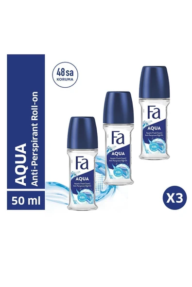 Fa Aqua Roll-On X 3 Adet ürün görseli 1
