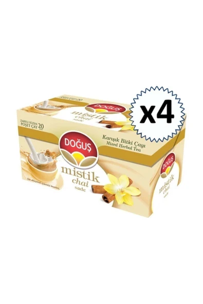 Doğuş Bitki Çayı Mistik Çayı 20'li 4 Adet ürün görseli 1