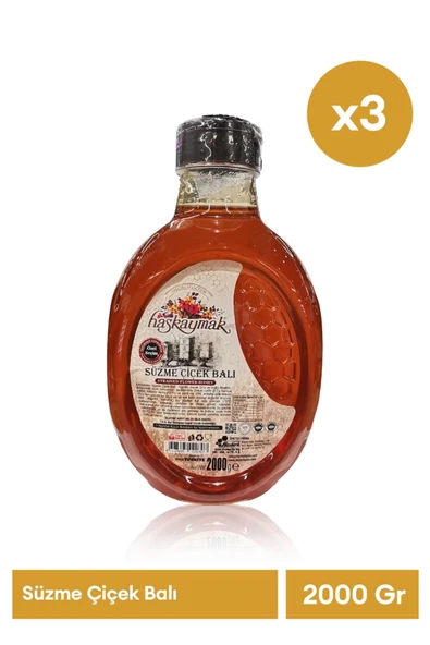 Haskaymak 2 Kg Çicek Bal x 3 Adet ürün görseli 1