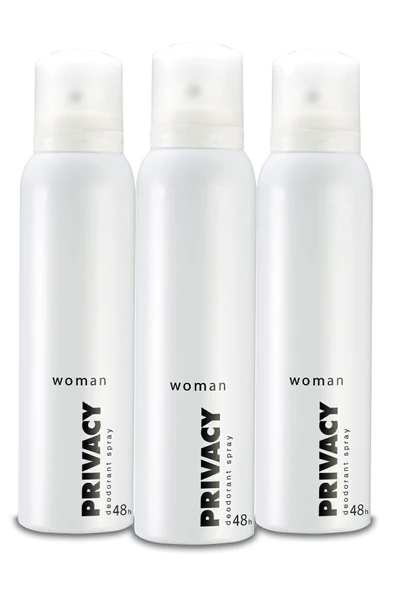Privacy Women Kadın Deodorant 3x150ml ürün görseli 1