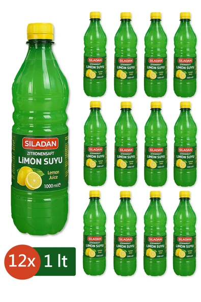 Sıladan Limon Suyu 1 lt Pet x 12 Adet ürün görseli 1