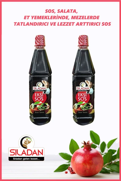 Sıladan Nar Ekşili Sos 1 lt Pet x 2 Adet ürün görseli 1