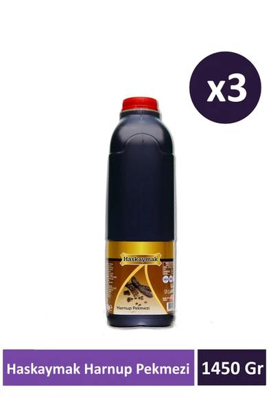 Haskaymak Harnup Keçiboynuzu Pekmezi 1450 Gr x 3 Adet ürün görseli 1