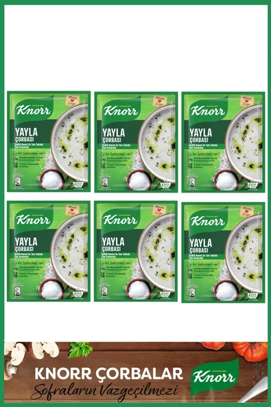 Knorr Yayla Çorbası 72 gr x 6 Adet ürün görseli 1