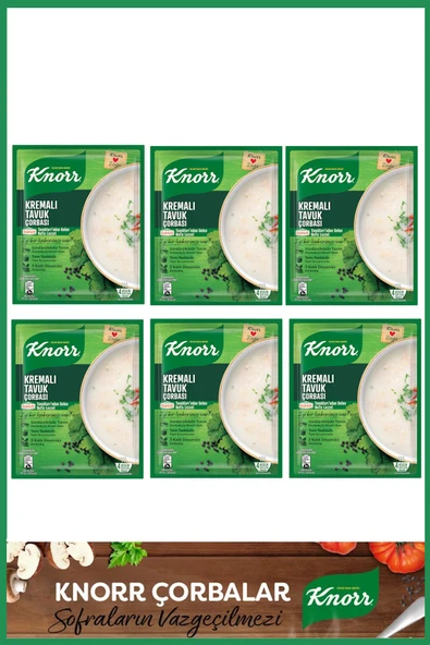 Kremalı Tavuk Çorbası 65 gr x 6 Adet ürün görseli 1