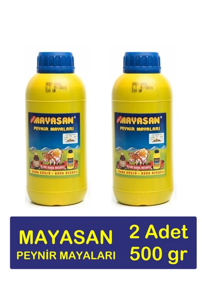 Mayasan Peynir Mayası 500 gr x 2 Adet ürün görseli 1