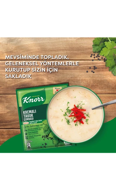 Kremalı Tavuk Çorbası 65 gr x 6 Adet - Resim 3