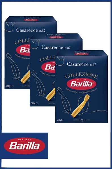 Barilla Casarecce Makarna 500 G X 3 Adet ürün görseli 1