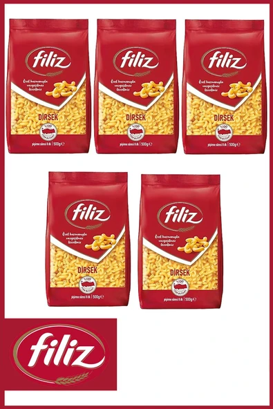 Filiz Dirsek Makarna 500 gr X 5 Adet ürün görseli 1
