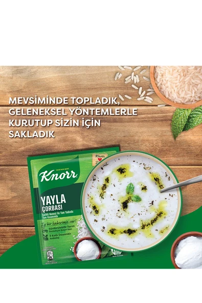 Knorr Yayla Çorbası 72 gr x 6 Adet - Resim 3