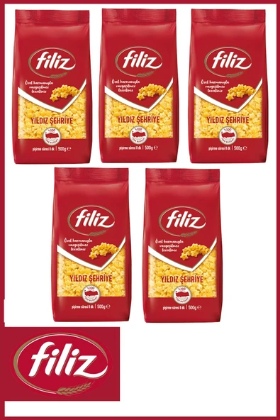 Filiz Yıldız Şehriye 500 Gr 5'li Paket ürün görseli 1