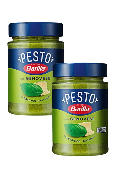 Barilla Pesto Rosso Fesleğenli Mak.sosu 190gr X 2 Adet ürün görseli 1
