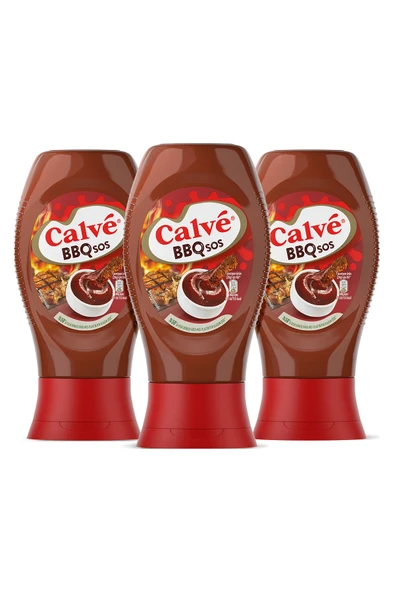 Calve Barbekü Sos 290 gr X 3 Adet - Resim 2