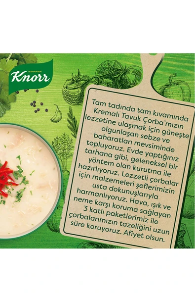 Kremalı Tavuk Çorbası 65 gr x 6 Adet - Resim 5