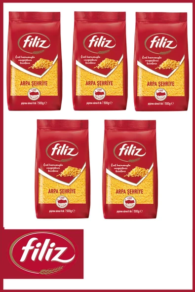Filiz Arpa Şehriye 500 gr X 5 Adet ürün görseli 1