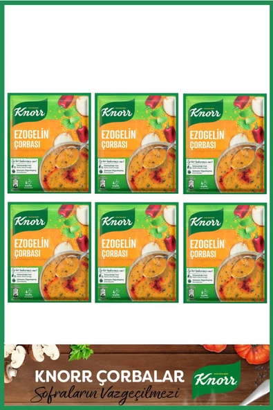 Knorr Ezogelin Çorbası 74 gr x 6 Adet ürün görseli 1