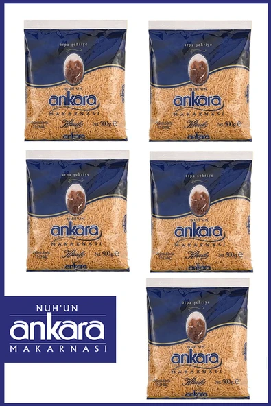 Nuh'un Ankara Arpa Şehriye Makarna 500 gr x 5 Adet ürün görseli 1