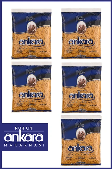 Nuh'un Ankara Erişte Makarna 500 gr x 5 Adet ürün görseli 1