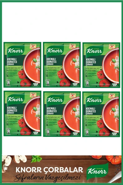 Knorr Kremalı Domates Çorbası 69 gr x 6 Adet ürün görseli 1