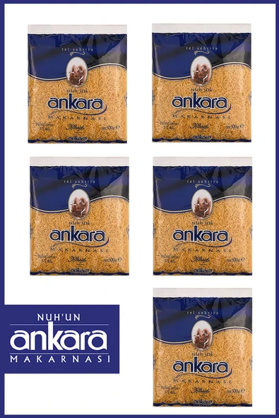 Nuh'un Ankara Tel Şehriye Makarna 500 gr x 5 Adet ürün görseli 1