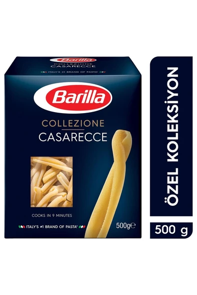 Barilla Casarecce Siciliane Makarna 500 gr ürün görseli 1