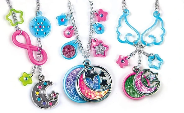 Clementoni Crazy Chic Ayışığı Kolyeler 18584 - Resim 2
